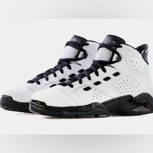 Nike Air Jordan 6 Motorsports White Black Sneakers  Size 12